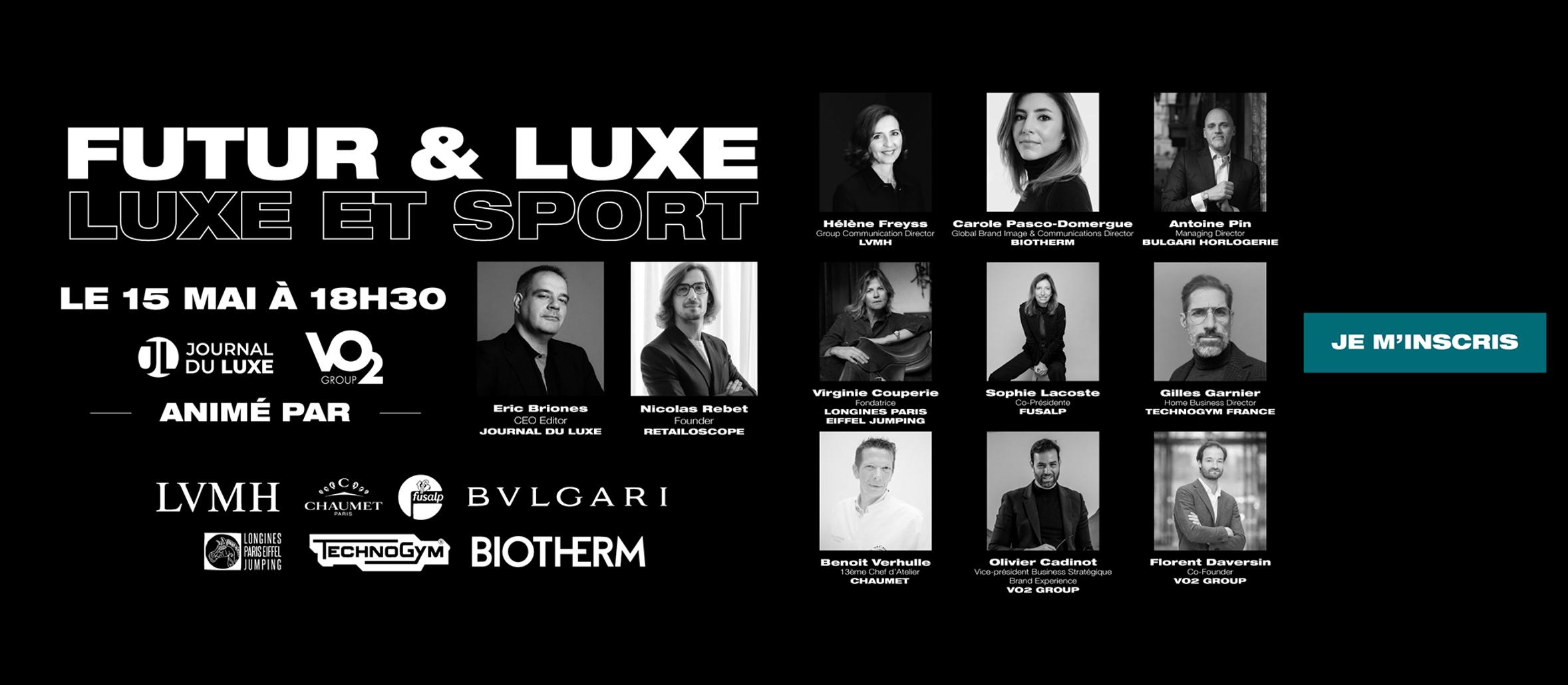 Webinar Luxe & Sport : quelles opportunités le sport offre-t-il au futur du luxe ?
