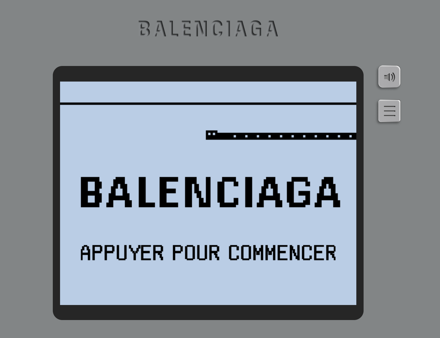 balenciaga snake game contest jeu