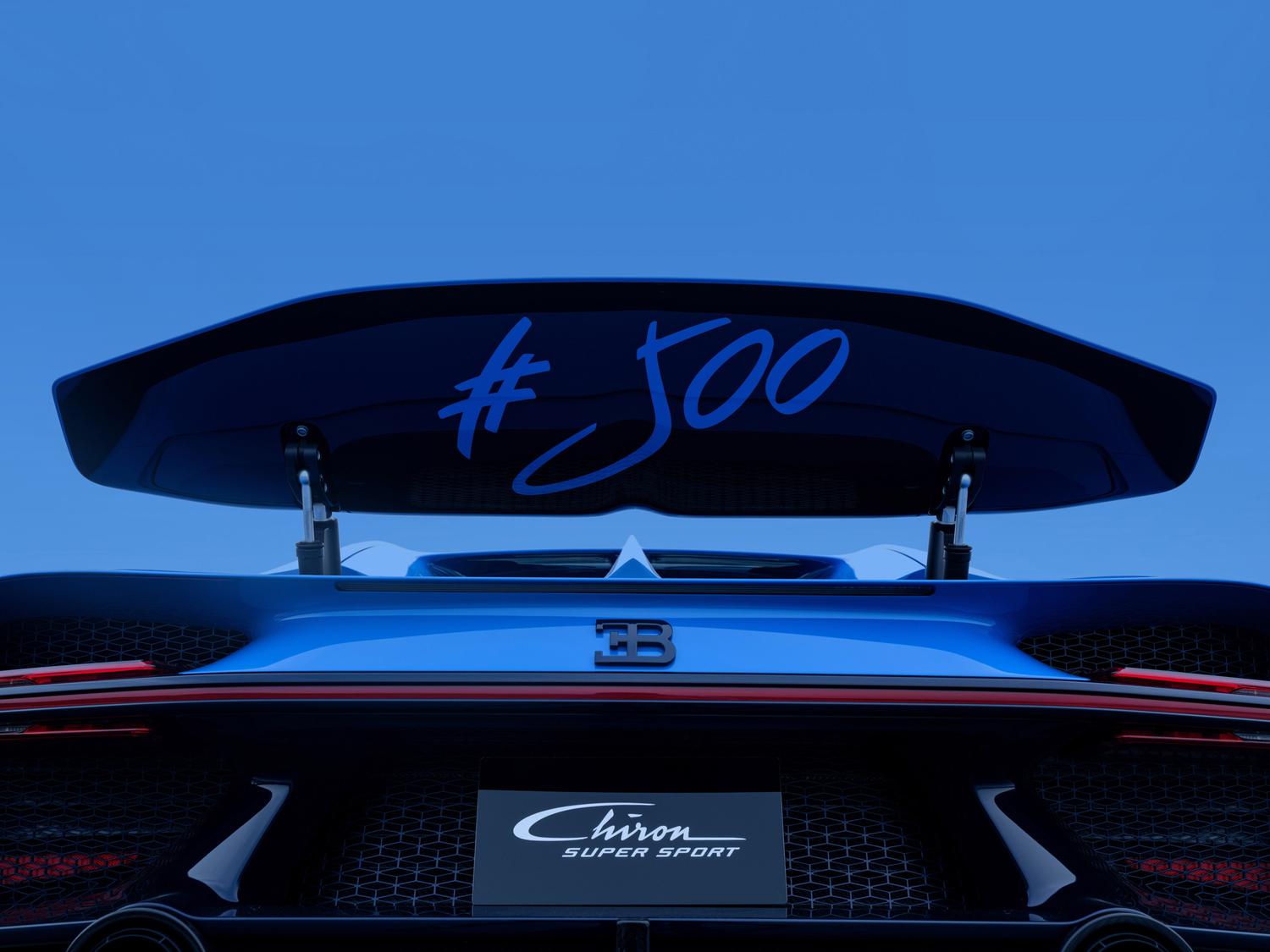 bugatti chiron 500 ultime