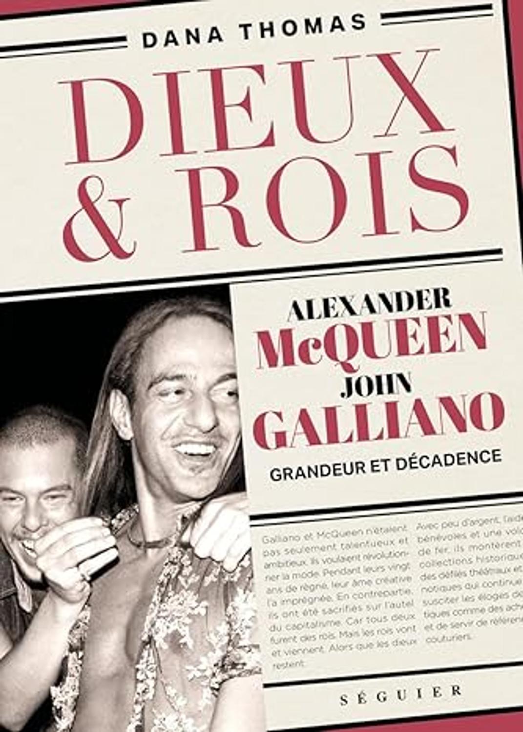 livre galliano mcqueen