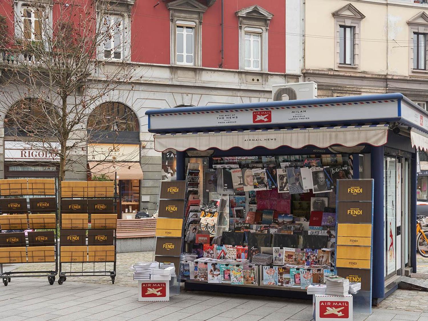 kiosques fendi litterature luxe