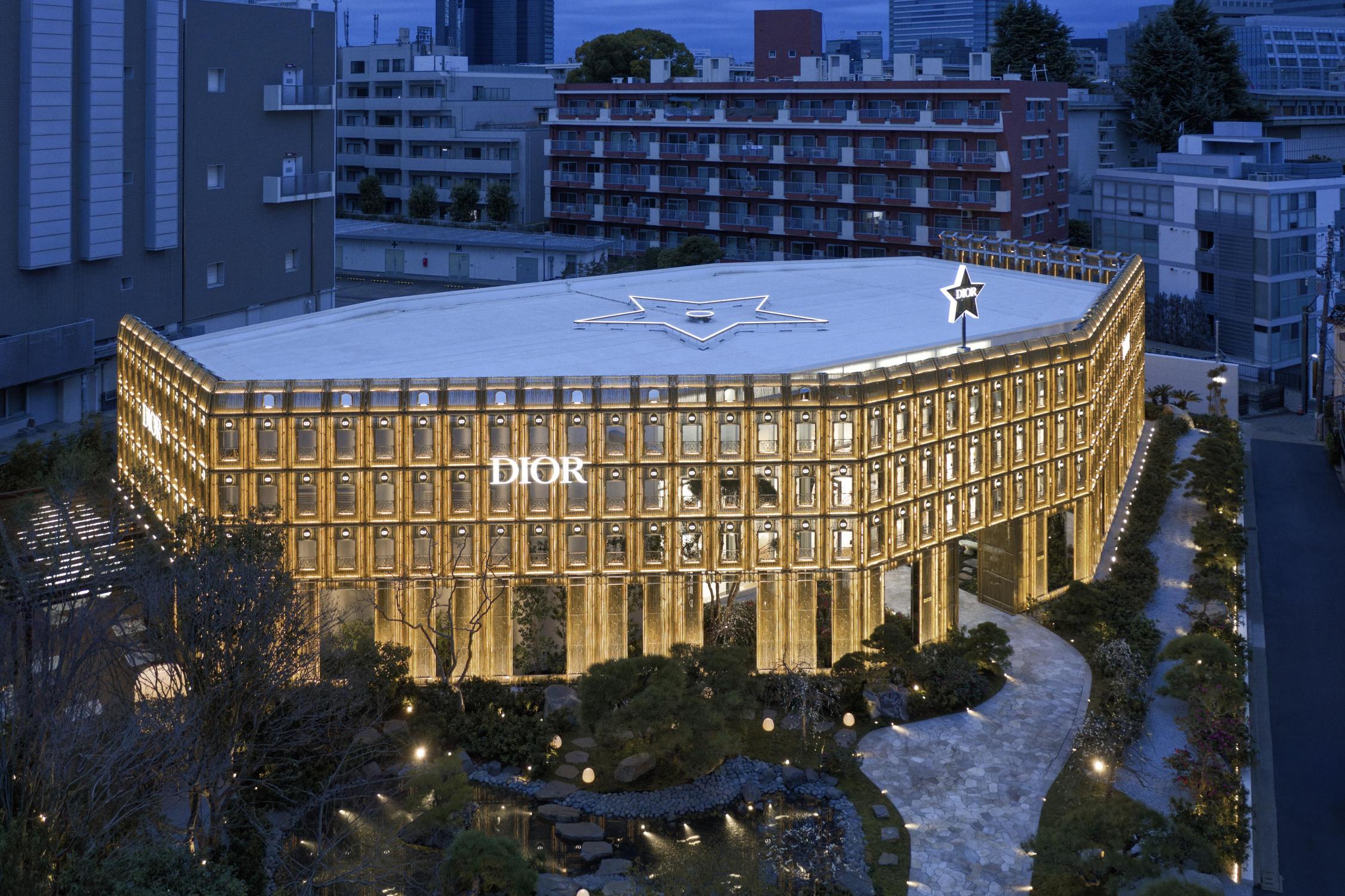 bambou retail japon dior