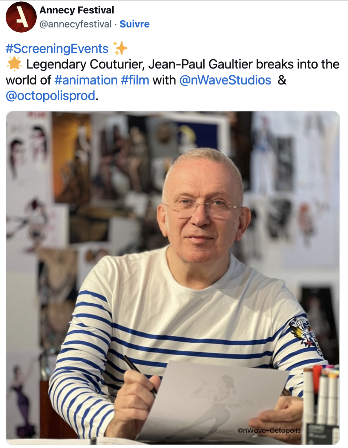 jean paul gaultier cinema