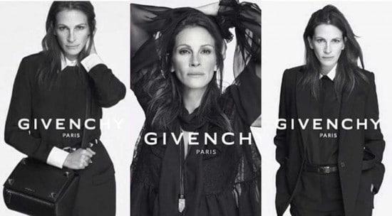 Julia Roberts, nouvelle égérie de Givenchy