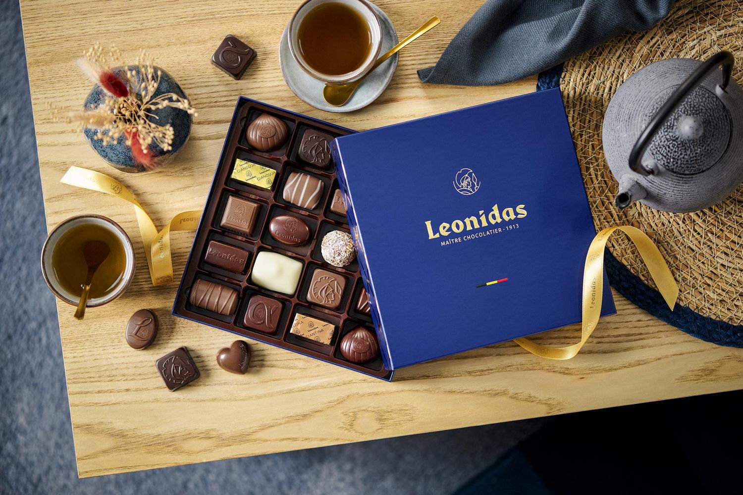 Boîte de chocolats Leonidas