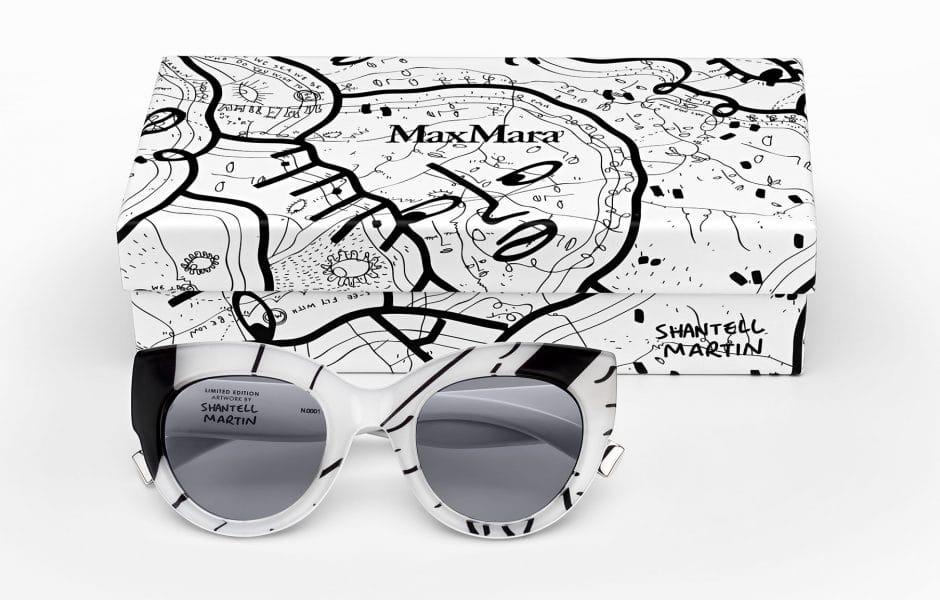 Max Mara ha chiesto a Shantell Martin i suoi occhiali da sole