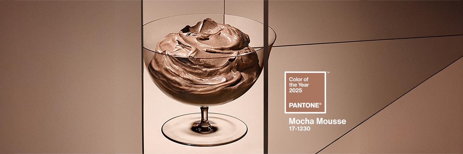 moccha mousse marron pantone couleur 2025