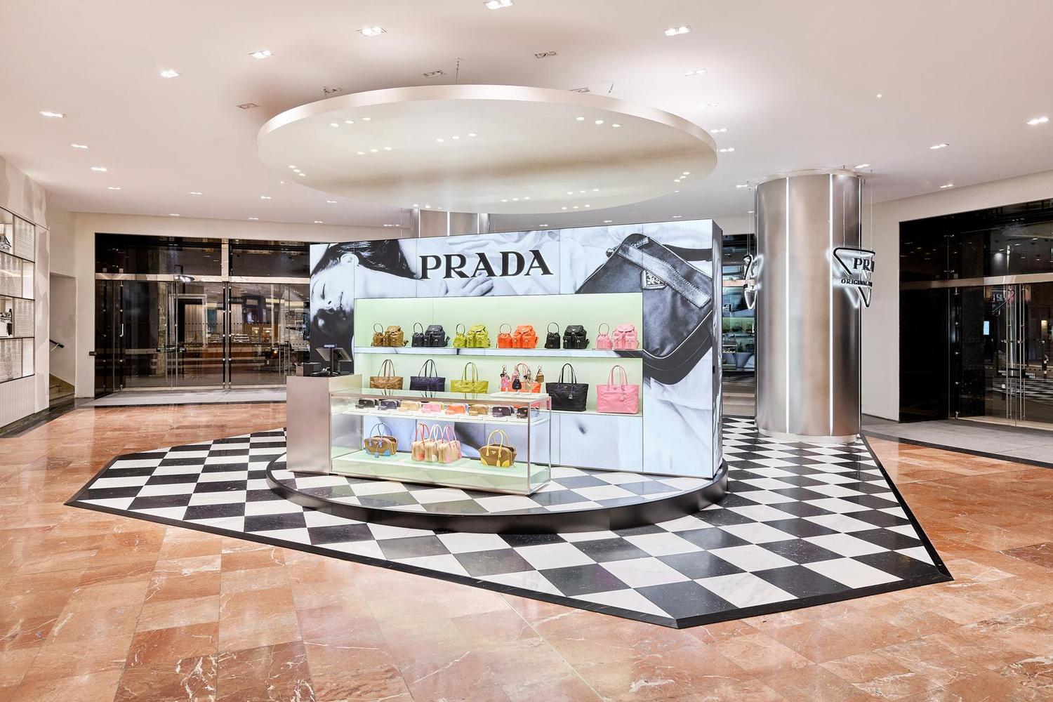 Pop-up store Prada x Galeries Lafayette 