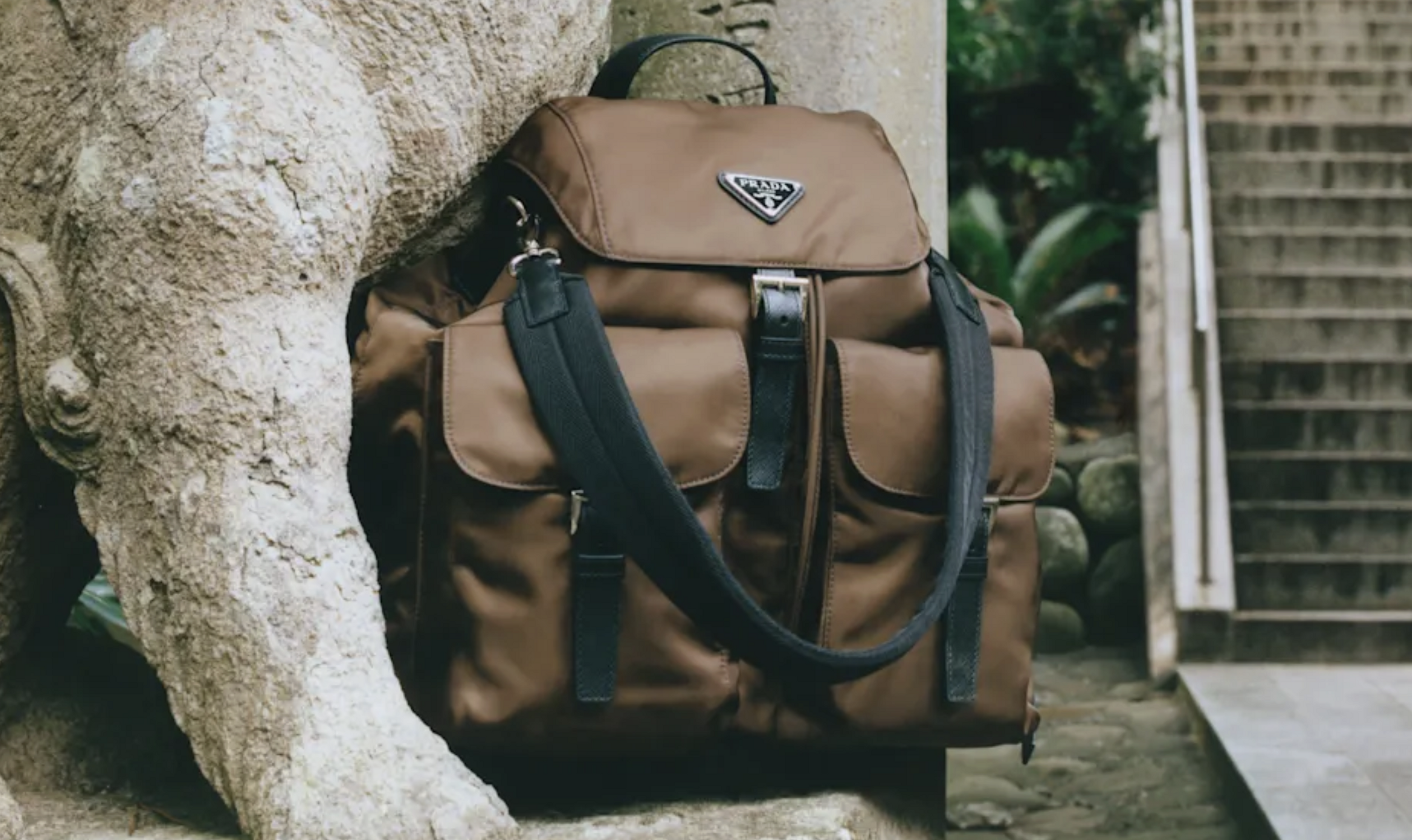 prada sac à dos en re-nylon durable