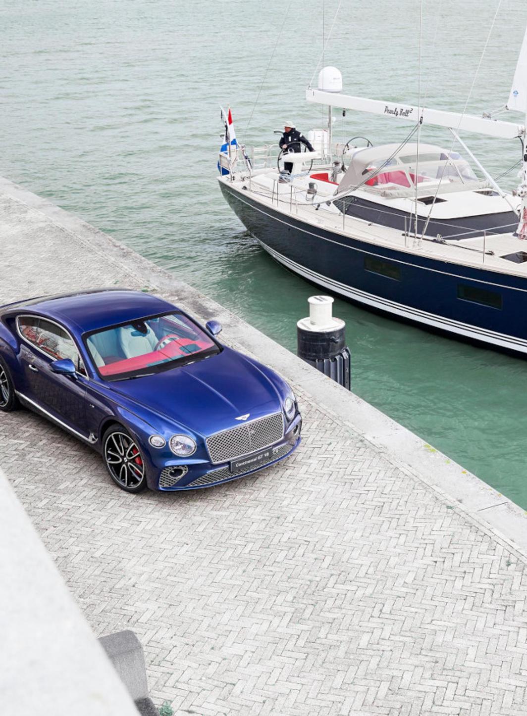 Bentley s'inspire de la Continental GT pour le design d'un yacht.