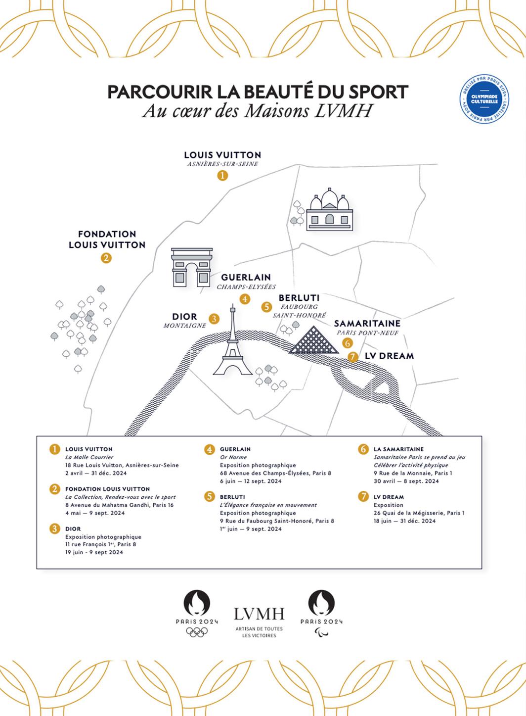 À l'approche de Paris 2024, LVMH lance son Olympiade Culturelle.