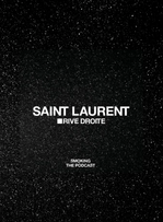 Saint Laurent dévoile son podcast “Smoking”.