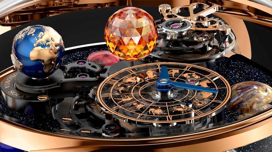 Jacob & Co. rassemble le système solaire dans une même montre