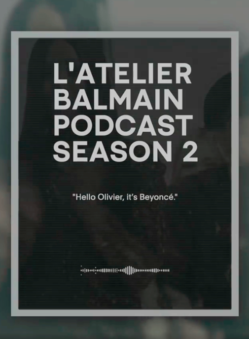 Balmain dévoile la deuxième saison de son podcast.