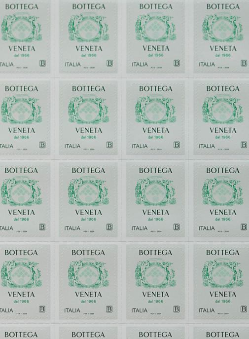 Bottega Veneta entre au panthéon philatélique italien