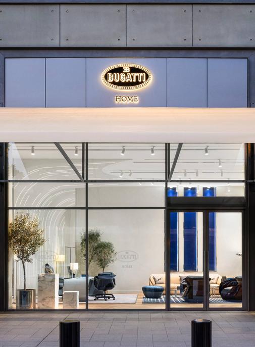 Bugatti ouvre sa toute première boutique consacrée au design d'intérieur