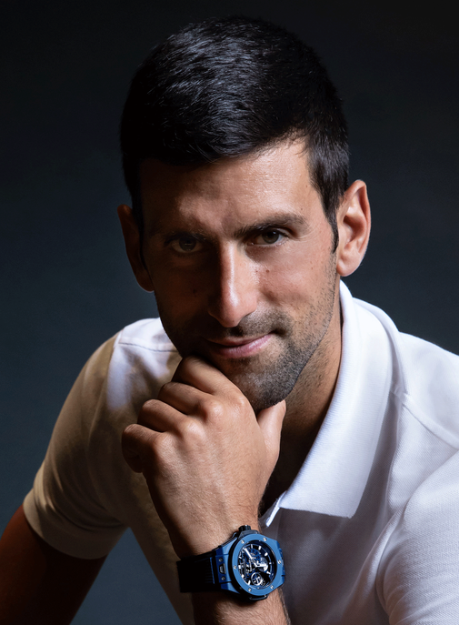 Novak Djokovic signe avec la maison Hublot.
