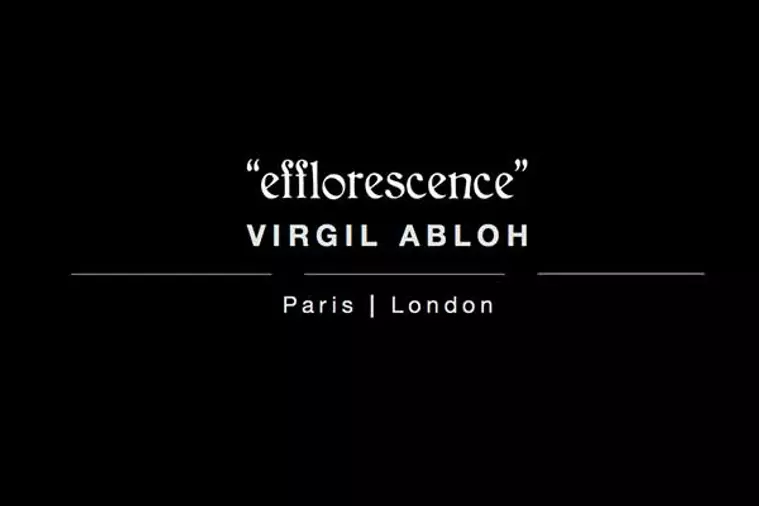 Virgil Abloh exposera à Paris en 2020.