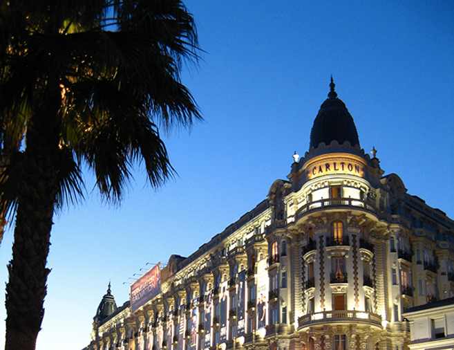 Le Carlton, lieu emblématique du Festival de Cannes