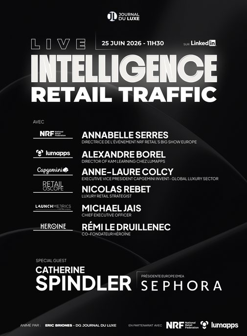 Live Intelligence spécial "Retail Traffic" : RDV le 25 juin