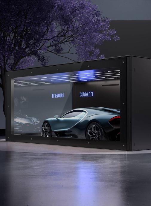 Bugatti imagine un garage premium pour exposer et sécuriser ses véhicules