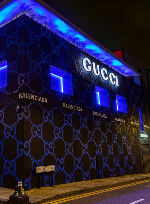 Gucci Circolo : un pop up, trois possibilités.