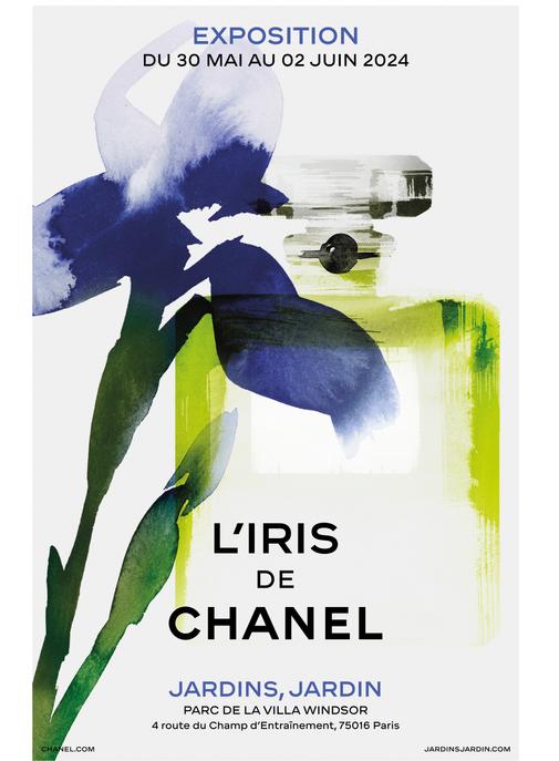 Chanel : sa prochaine exposition olfactive sera consacrée à l’iris.