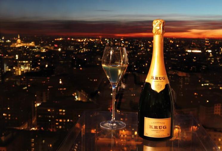 Alain Ducasse sublime le champagne Krug