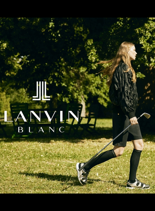 Lanvin co-crée une marque dédiée à l'univers du golf.