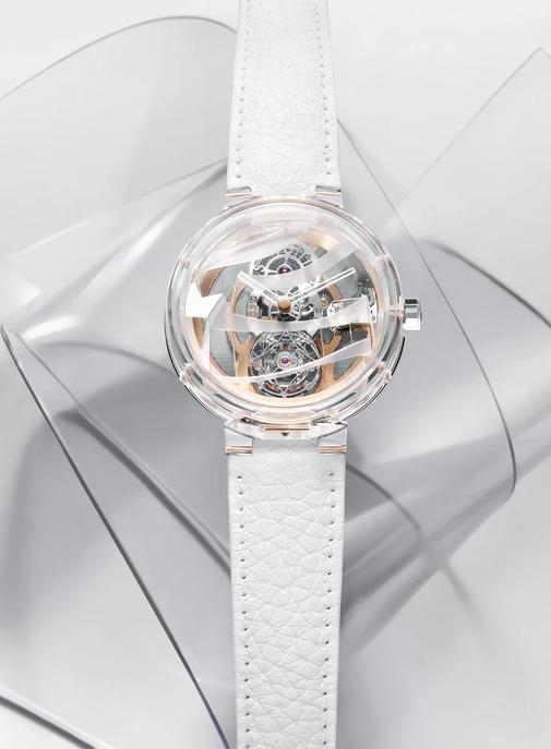 Louis Vuitton sort une montre en collaboration avec l’architecte Frank Gehry.