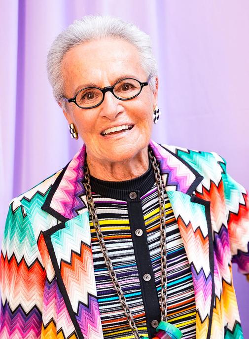 Disparition de Rosita Missoni, co-fondatrice de Missoni