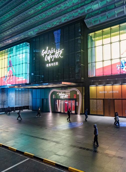 Les Galeries Lafayette accélèrent leur développement en Chine.