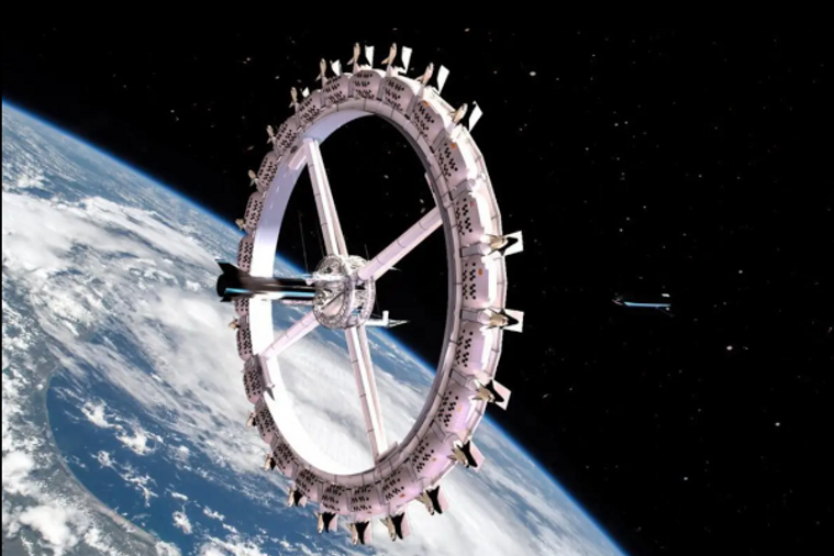 Un hôtel de luxe dans l’espace pourrait bien voir le jour en 2027.