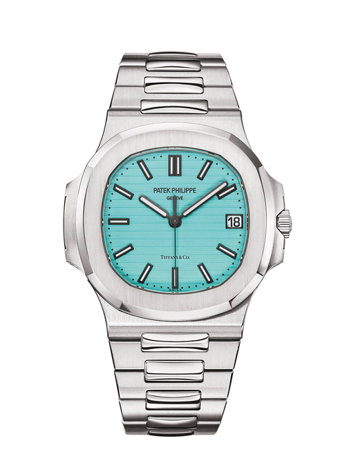 Patek Philippe signe une montre Nautilus aux couleurs de Tiffany&Co.