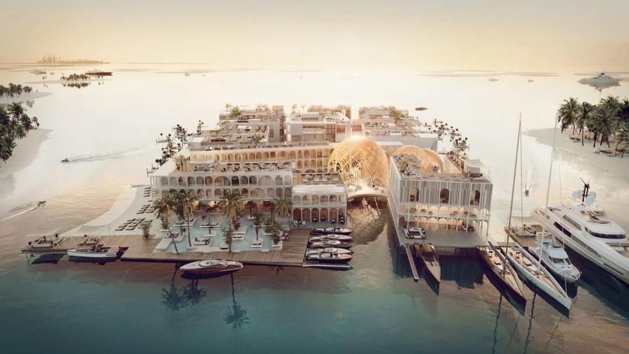 La Venise flottante devient la première destination cinq étoiles flottante au monde