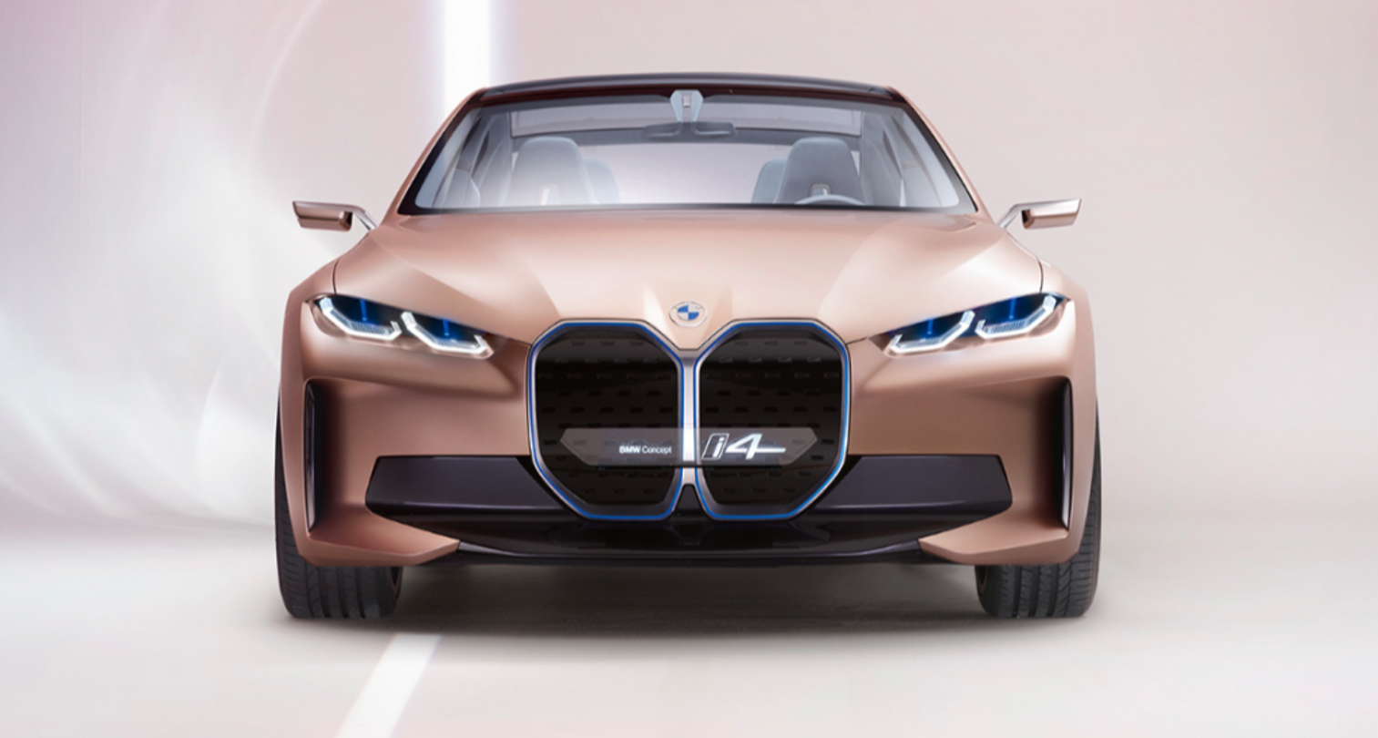 Nouveau logo sur la nouvelle BMW i4