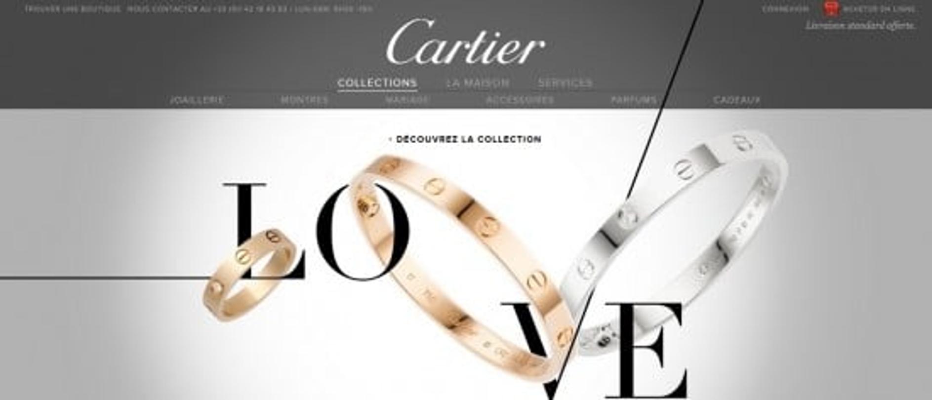 cartier site web
