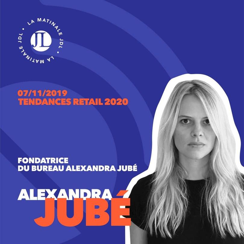 Alexandra Jubé tendances retail online et offline