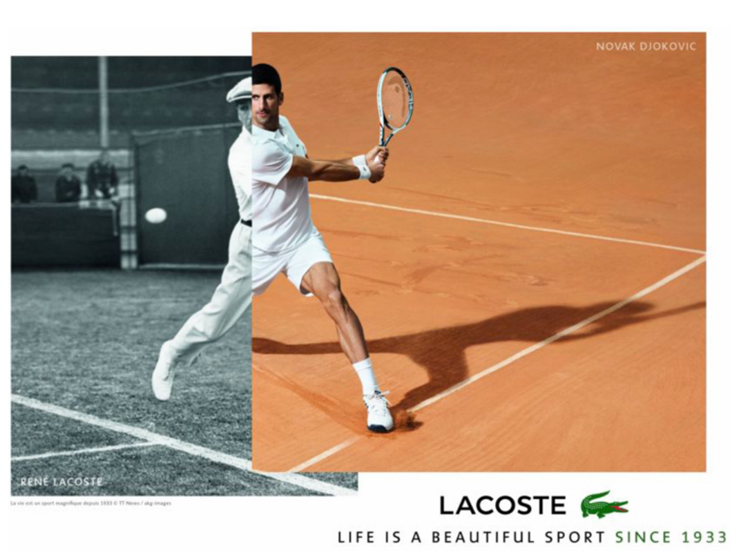 Lacoste storytelling luxe