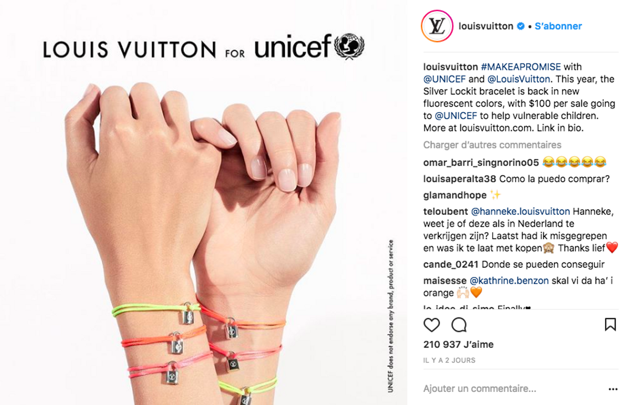 Louis Vuitton - #MAKEAPROMISE with UNICEF and Louis
