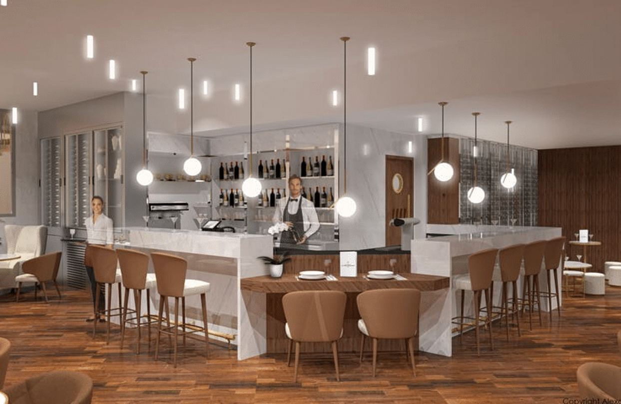 Bar Restaurant Nouvelle équipe Hôtel Le Gray d'Albion - journal du luxe