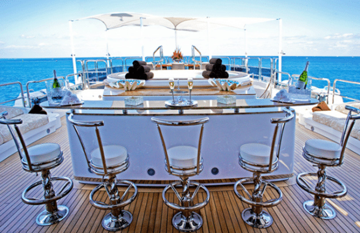 yacht terrasse