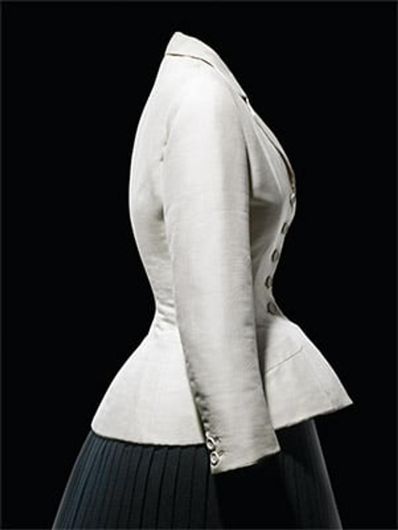 1947 Dior Bar suit Jacket shawl collar  1957 Dior  Etsy France