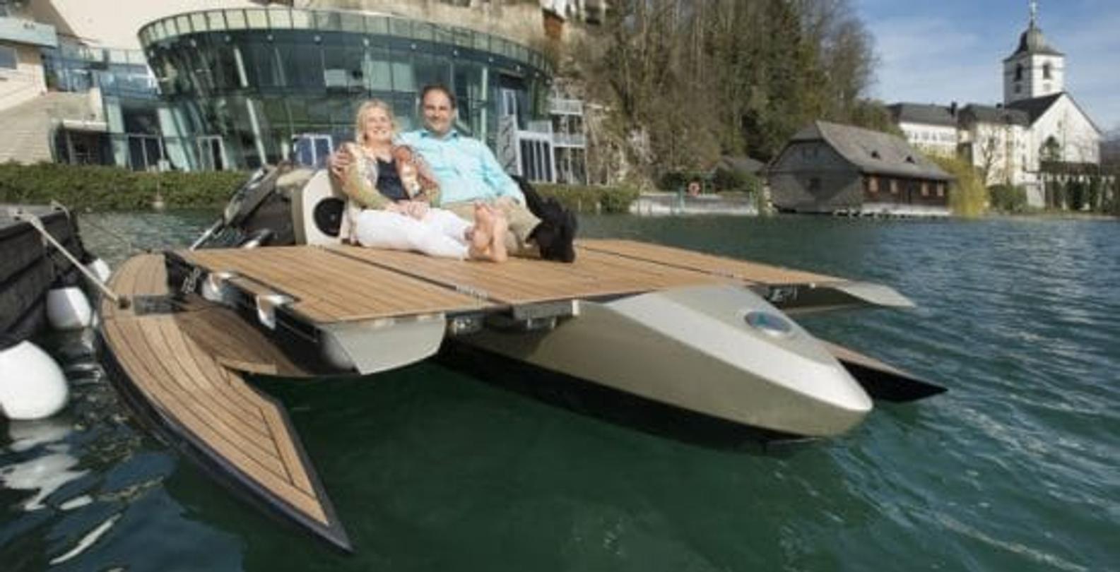 bateau luxe hybride