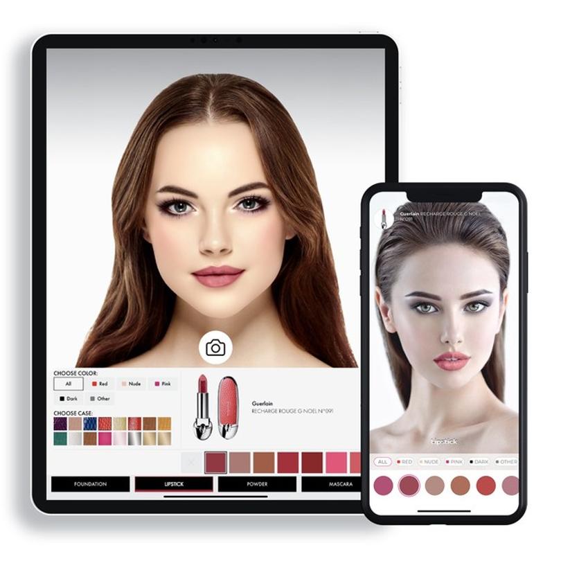 Digital Makeup Guerlain application VOIR