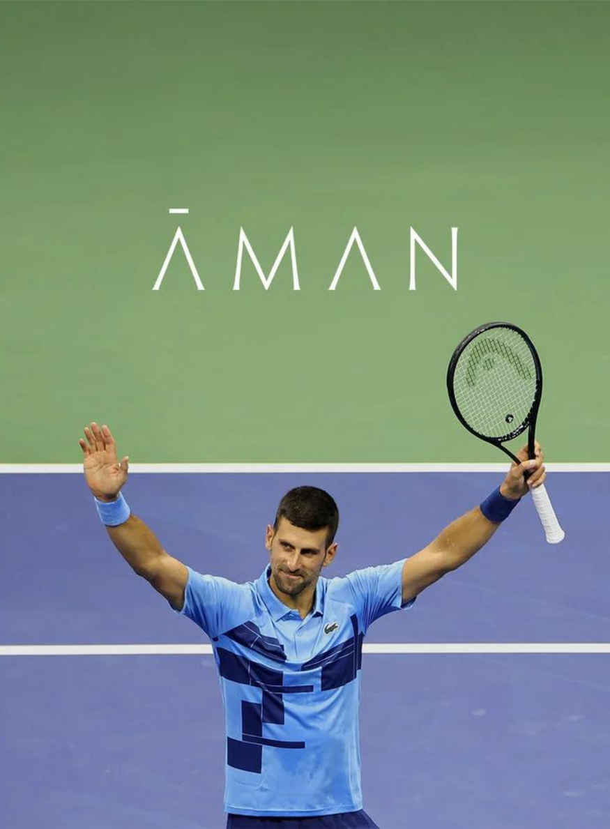 aman novak djokovic