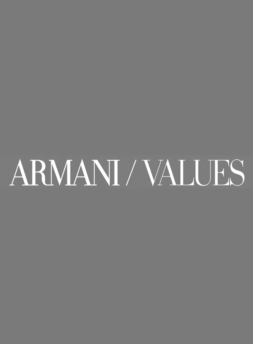 armani values
