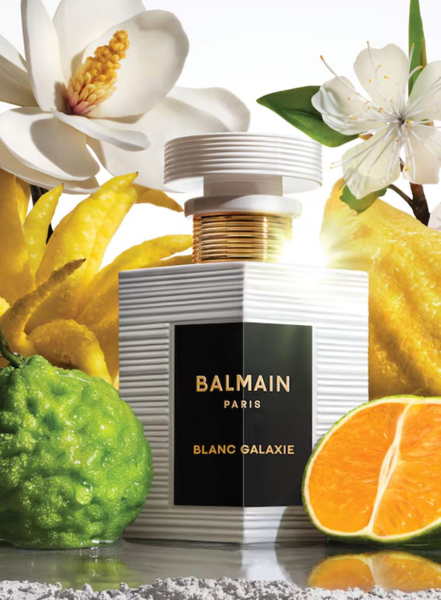 Blanc Galaxie, nouveau parfum de Balmain 2025