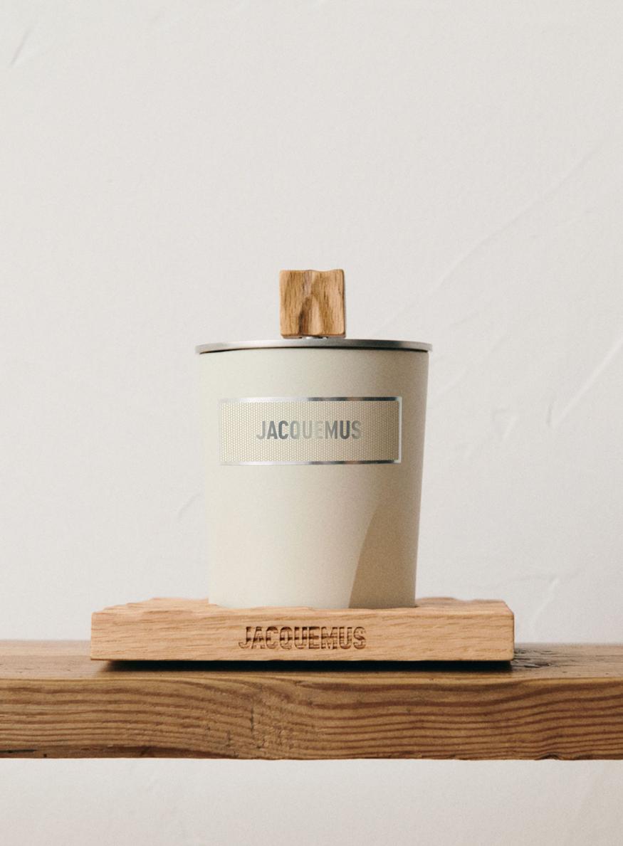 Bougie de luxe Jacquemus et cire trudon