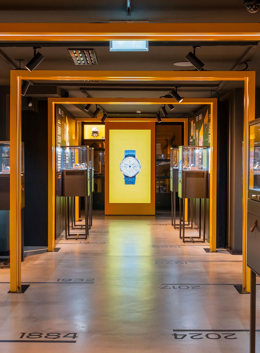 breitling musée pop up